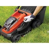 BLACK+DECKER CLM3820L1-QW, Rasaerba Nero/Orange