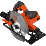 BLACK+DECKER CS1550, Sega circolare arancione /Nero
