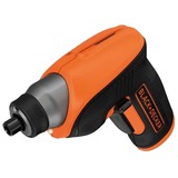 BLACK+DECKER CS3652LC 180 Giri/min Nero, Arancione, Cacciavite arancione /Nero, Nero, Arancione, 180 Giri/min, 5,5 Nm, Batteria, 3,6 V, Ioni di Litio