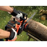 BLACK+DECKER GKC3630LB Nero, Arancione, Sega a catena arancione /Nero, 30 cm, 5 m/s, Nero, Arancione, Batteria, 2 Ah, 92,8 dB