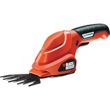 BLACK+DECKER GSL200 cesoia per erba cordless 8 cm 3,6 V Litio Nero, Arancione, Forbici per erba arancione /Nero, 8 cm, Nero, Arancione, Litio, 3,6 V, 1,1 Ah, 580 g