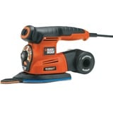 BLACK+DECKER KA280K Levigatrice orbitale 13000 Giri/min arancione /Nero, Levigatrice orbitale, 8500 Giri/min, 13000 Giri/min, 2 mm, 1 mm, AC