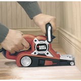 BLACK+DECKER KA88 Levigatrice a nastro arancione /Nero, Levigatrice a nastro, AC, 230 V, 3 m, 75 x 190 mm, 720 W