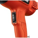 BLACK+DECKER KX1650 740l/min 1750W Rosso pistola ad aria calda arancione , 740 l/min, 460 - 600 °C, 570 l/min, Rosso, AC, 1750 W