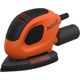 BLACK+DECKER Kompakt-Mouse BEW230-QS 55W, Delta Sanders arancione /Nero