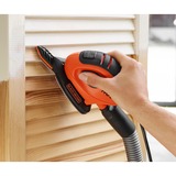 BLACK+DECKER Kompakt-Mouse BEW230-QS 55W, Delta Sanders arancione /Nero