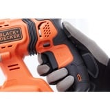 BLACK+DECKER Martello combinato a batteria BCD900E2K, 18Volt, Trapano a percussione arancione /Nero