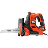 BLACK+DECKER RS890K 2700 spm (fogli per minuto) 500 W Nero, Arancione, Puzzle arancione , Nero, Arancione, 2700 spm (fogli per minuto), 2,3 cm, AC, 500 W, Corda