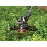 BLACK+DECKER STC1820PC Batteria Nero, Arancione, Argento, Tagliabordi arancione /Nero, 7400 Giri/min, Nero, Arancione, Argento, 38 cm, 96 dB, 80 dB, 2,5 m/s²