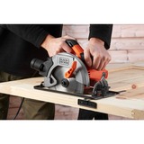 BLACK+DECKER Sega circolare manuale CS1550 arancione /Nero
