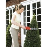 BLACK+DECKER Sfoltirami & Tagliasiepi a batteria Black & Decker GSL300, Rifilasiepi arancione /Nero, Tagliasiepi a batteria, 15 cm, Doppia lama, 8 mm, 800 spm (fogli per minuto), Rosso