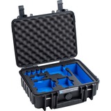 B&W 1000/B/GOPRO5 custodia per fotocamera Custodia rigida Nero, Valigia Nero, Custodia rigida, GoPro, Nero
