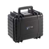 B&W 2000/B/SI custodia per fotocamera Custodia rigida Nero, Valigia Nero, Custodia rigida, Ogni marca, Nero