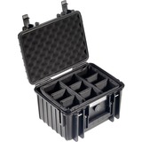 B&W Type 2000 Custodia rigida Nero, Valigia Nero, Custodia rigida, Nero