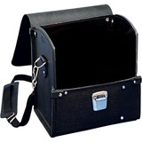 B&W saturn Nero Ecopelle, Borsa Nero, Ecopelle, 18 tasche, 165 mm, 250 mm, 275 mm
