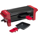 Bestron AGR102 griglia per raclette Nero, Rosso rosso, 220-240 V, 50 - 60 Hz