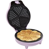 Bestron ASW217 piastra per waffle 6 waffle 700 W Rosa rosa, 700 W, 220 - 240 V