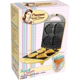 Bestron DSW271 piastra per waffle 4 waffle 780 W Giallo giallo, 780 W, 220-240 V, 50 - 60 Hz