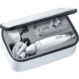 Beurer MP 62 Set per manicure/pedicure, Cura delle unghie bianco/Argento