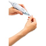 Beurer MP 62 Set per manicure/pedicure, Cura delle unghie bianco/Argento