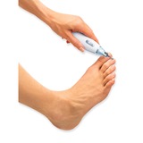 Beurer MP 62 Set per manicure/pedicure, Cura delle unghie bianco/Argento