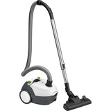 Bomann BS 9019 CB N A cilindro Secco 700 W Sacchetto per la polvere bianco/grigio, 700 W, A cilindro, Secco, Sacchetto per la polvere, Filtro, Grigio, Bianco