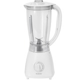 Bomann UM 378 CB Sbattitore con base 500 W Bianco, Mixer stand bianco, Sbattitore con base, Bianco, Sbattitura, Sminuzzare, Frantumazione del ghiaccio, Miscelatura, Purè, 1,5 L, Manopola, CE