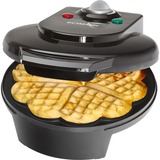 Bomann WA 5018 CB piastra per waffle 1 waffle Nero Nero, 220 - 240 V, 50 Hz