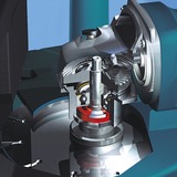 Bosch 0 601 368 703 scanalatrice 23 cm 5000 Giri/min 2400 W, Strumento blu, Sovraccarico, Nero, Blu, Argento, 23 cm, 5000 Giri/min, 2 cm, 6,5 cm