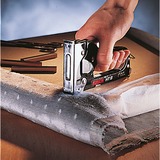Bosch 0 603 038 001 pistola pinzatrice manuale Nero, Acciaio inox, Graffatrice Nero/Argento, Nero, Acciaio inox, Acciaio, 53, 41, 4 - 8 mm, 1 pz