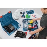 Bosch 1 600 A00 89T accessorio per scatola di conservazione Nero Supporto per strumento, Deposito Nero, Supporto per strumento, Nero, Polipropilene espanso (EPP), GOF 1250 CE/LCE, 396 mm, 190 mm