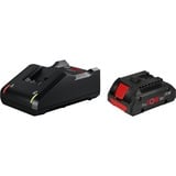 Bosch 1 600 A01 U7U batteria e caricabatteria per utensili elettrici Set batteria e caricabatterie Nero, Set batteria e caricabatterie, Ioni di Litio, 4 Ah, 18 V, Bosch, Nero