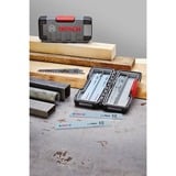 Bosch 2 607 010 901 lama per sega a gattuccio, sega a traforo e sega universale Lama per sega universale 15 pz, Impostare la lama per sega Lama per sega universale, Metallo, Legno, Nero, Grigio, 15 pz