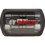 Bosch 2 608 551 079 punta giradadi 6 pz, chiave combinata   6 pz, Esagonale, 25,4 / 4 mm (1 / 4"), 6 / 7 / 8 / 10 / 12 / 13, 50 mm