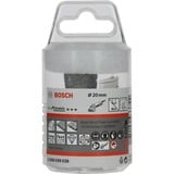 Bosch 2 608 599 038 accessorio per smerigliatrice Fresa Fresa, Mattone, Calcareo, Arenaria, Pietra, Piastrella, 2 cm, Bosch, Argento, 1 pz