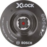 Bosch 2 608 601 721 accessorio per smerigliatrice Platorello, Platorello per levigatrice Platorello, 11,5 cm, Bosch, Nero, 13300 Giri/min, Plastica