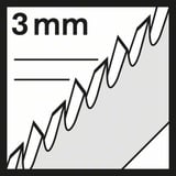 Bosch 2 608 637 590 lama per sega a gattuccio, sega a traforo e sega universale Lama per seghetto alternativo Acciaio al carbonio (HCS) 5 pz Lama per seghetto alternativo, Vetroresina, Acciaio al carbonio (HCS), 3 mm, 11,7 cm, 80 mm