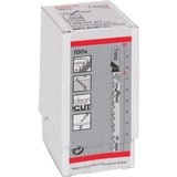 Bosch 2 608 637 877 non classificato, Lama per sega Jigsaw blade, Truciolare, Pannello in fibra, Legno dolce, Paniforte, Acciaio al carbonio (HCS), 4 mm, 5,2 mm, 10 cm