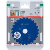 Bosch 2 608 644 497 lama circolare 12 cm 1 pz, Lama per sega In legno duro, Legno dolce, 12 cm, 2 cm, 1,2 mm, 12500 Giri/min, 1,7 mm