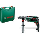 Bosch AdvancedImpact 900 2850 Giri/min Senza chiave 2,6 kg Nero, Verde, Grigio, Trapano a percussione verde/Nero, Senza chiave, Nero, Verde, Grigio, 2850 Giri/min, 4 cm, 1,3 cm, 1,8 cm