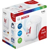 Bosch BBZ16GALL accessorio e ricambio per aspirapolvere A cilindro Sacchetto per la polvere, Sacchetti per aspirapolvere A cilindro, Sacchetto per la polvere, Bianco, 690 g, 165 mm, 285 mm