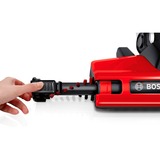 Bosch BCH6ZOOO scopa elettrica Senza sacchetto 0,9 L Rosso rosso, Senza sacchetto, Rosso, 0,9 L, Secco, Filtro, 82 dB