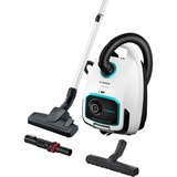 Bosch BGL6LHYG aspirapolvere a traino 4 L A cilindro Secco 600 W Sacchetto per la polvere bianco, 600 W, A cilindro, Secco, Sacchetto per la polvere, 4 L, Filtro per allergia
