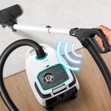Bosch BGL6LHYG aspirapolvere a traino 4 L A cilindro Secco 600 W Sacchetto per la polvere bianco, 600 W, A cilindro, Secco, Sacchetto per la polvere, 4 L, Filtro per allergia