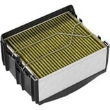 Bosch DWZ1CX1I6 accessorio per cappa Kit di riciclaggio della cappa da cucina, Set di conversione Kit di riciclaggio della cappa da cucina, Nero, Giallo, 5 dB, 100 m³/h, 1 pz