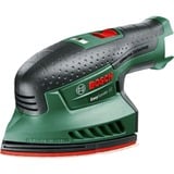 Bosch EasySander 12 Levigatrice multiuso 22000 Giri/min 22000 OPM, Multi Sander verde/Nero, Levigatrice multiuso, Velcro, 22000 Giri/min, 11000 OPM, 22000 OPM, 1,2 mm