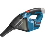 Bosch GAS 12V aspirapolvere senza filo Nero, Blu Senza sacchetto, Aspirapolvere portatile blu, Secco, Filtro, 900 l/min, Senza sacchetto, Nero, Blu, 0,35 L
