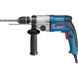 Bosch GBM 13-2 RE 1750 Giri/min Chiave 2,4 kg Nero, Blu, Grigio, Macchina di foratura blu/Nero, Chiave, Nero, Blu, Grigio, 1750 Giri/min, 3,2 cm, 1,3 cm, 1000 Giri/min