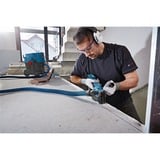 Bosch GDE 125 EA-S Professional Cuffia per l'aspirazione della polvere, Scritto blu/Nero, Cuffia per l'aspirazione della polvere, Bosch, GWS 600 – GWS 880; GWS 6-125; GWS 7-125; GWS 18V-125 LI, Nero, Blu, 240 mm, 156 mm