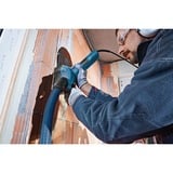 Bosch GDE 125 EA-S Professional Cuffia per l'aspirazione della polvere, Scritto blu/Nero, Cuffia per l'aspirazione della polvere, Bosch, GWS 600 – GWS 880; GWS 6-125; GWS 7-125; GWS 18V-125 LI, Nero, Blu, 240 mm, 156 mm